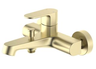 Смеситель для ванны Aquatek Оберон AQ1240BG шлифованное золото